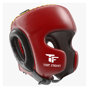 Protège-têtes de boxe personnalisables OEM, casques de boxe, protections de tête pour l'entraînement de boxe, protège-têtes de sécurité en cuir professionnels - Product Image 5