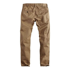 Pantalones Chinos Casuales de Corte Recto para Hombre, Cómodos, de Mezcla de Algodón, para Oficina y Trabajo, Ajuste Delgado, Estilo Moderno - Product Image 3