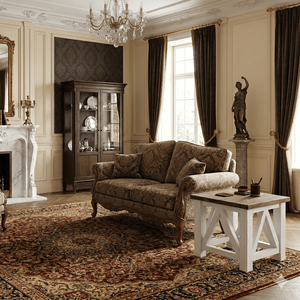 Tabouret en teck massif écologique et durable Danila, style scandinave moderne minimaliste, finition naturelle pour salon, villa, hôtel - Product Image 4