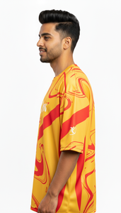 Camiseta Urbana Moderna de Gran Tamaño con Sublimación, Ropa Casual para Hombre, Estilo Urbano, Corte Holgado, para Uso Diario - Product Image 5