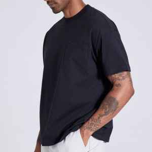 T-shirts de qualité supérieure avec designs graphiques, fabrication en mélange de coton 65% et polyester 35%, t-shirts personnalisés pour hommes avec logo imprimé numériquement - Product Image 2