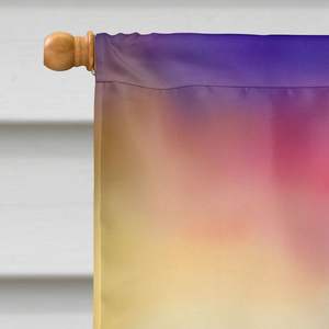 Jilguero grande porche casa bandera Multicolor patio Banner ilustraciones colgante de pared poste decorativo hecho de poliéster duradero - Product Image 3