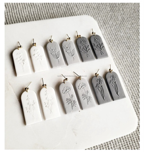 <b>Resin</b> <b>Earring</b> <b>Earrings</b> 2024 New Cute Candy Colorful <b>Resin</b> Plastic Big Oval Drop <b>Earring</b> - Product Image 1