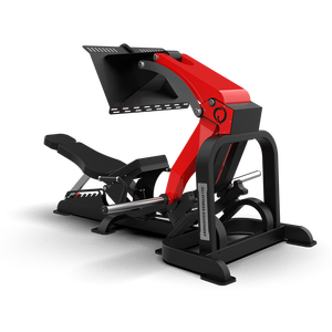 Máquina de prensa de piernas con carga de placas a 45 grados, entrenador de fuerza comercial para la parte inferior del cuerpo con características de seguridad y construcción metálica - Product Image 1