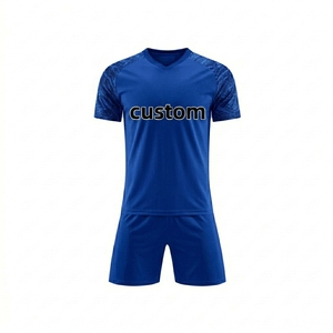 100% Polyester Quick Dry Custom Sublimation High Quality Vintage Soccer Jersey Club Uniforms - Product Image 5
