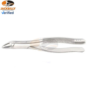 Instrumentos Quirúrgicos Manuales de Acero Inoxidable, Fórceps Dentales para Extracción 101, Bicuspides Superiores e Inferiores, Dientes Deciduos, Profesionales - Product Image 3
