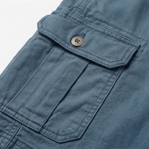 Pantalones Cortos Cargo Casuales de Lona de Alta Calidad para Hombre, Tallas Grandes, con 6 Bolsillos, Holgados, Duraderos, Cómodos y a la Moda para Exteriores 2026 - Product Image 5