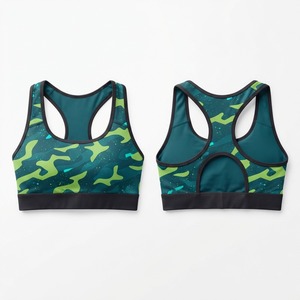 Sujetador Deportivo Personalizado para Mujer, MMA, Fitness, Ligero, Compresión, Top Atlético, Tejido Elástico que Absorbe la Humedad - Product Image 1