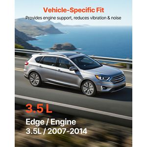 Kit de Repuesto de Soporte de Motor y Transmisión Compatible con Ford Edge 3.5L 2007-2014, Juego de 3 Piezas OE #   A5342 A54 - Product Image 4