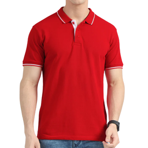 Camiseta de manga corta para hombre 100% algodón/mezcla de algodón y poliéster/algodón orgánico - Product Image 5