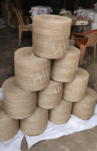 Bobine de fil de jute 100 % naturel, écologique, durable, biodégradable, de haute qualité, 14 LBS/1PLY, pour emballage de tringles et tricotage/tissage manuel - Product Image 5