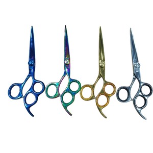 Juego de Tijeras de Peluquería de Acero Inoxidable, Tijeras para Cortar el Cabello y Tijeras de Entresacar para Estilistas de Salón y Uso Profesional - Product Image 5