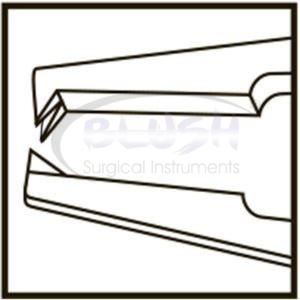 Pinces à suture sclérale Paufique 0,3 mm en titane, instrument chirurgical ophtalmique réutilisable, certifié CE ISO par Blush Surgical - Product Image 4