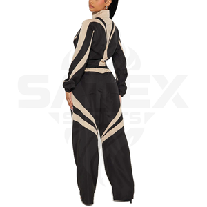 2026 Windbreaker Pant and Jacket Sets <b>Zip</b> <b>up</b> Two Pieces Set Nylon Waterproof Tracksuit LOGO Streetwear Unisex Sizes - Product Image 5