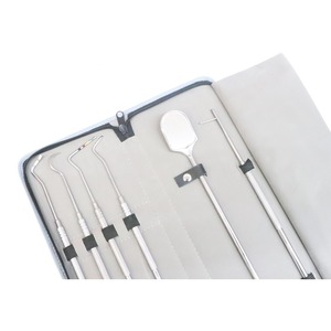 Juego de Instrumentos Periodontales Equinos de Primera Calidad, 6 Piezas, Acero Inoxidable Alemán, Kit Dental Veterinario para el Cuidado Bucal Profesional de Caballos - Product Image 1