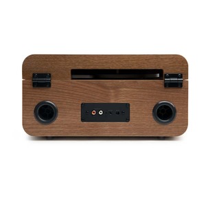 เครื่องเล่นแผ่นเสียงไวนิลแบบพกพา ODM พร้อม CD MP3 วิทยุ บลูทูธ USB ฟังก์ชั่นบันทึกเสียง ลำโพงในตัว  บรรจุในกระเป๋าเดินทาง - Product Image 4