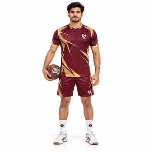 Tenues de handball haut de gamme : Ensemble maillot et short légers, respirants, confortables et adaptés au handball - Product Image 4