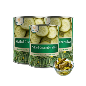 Hot Sale Premium Quality Competitive Price Made In Vietnam Canned <b>Pickled</b> Gherkins <b>Packed</b> in Various Size Can - Product Image 1