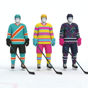 Ensemble de maillots de hockey sur glace réversibles sur mesure en polyester, vêtements de sport pour adultes avec nom d'équipe imprimé pour adultes - Product Image 1