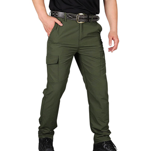 New 2025 Custom Lightweight High Quality Casual Men Outdoor <b>Work</b> <b>Cargo</b> <b>Pants</b> with Windproof Quick Dry High Waist Pockets - Product Image 1