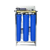 Purificateur d'eau RO autonettoyant sous évier 400 GPD, système d'osmose inverse 5 étapes, sans réservoir, pour usage domestique, commercial et hôtelier