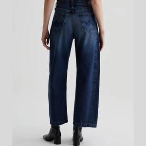 Vaqueros anchos holgados de mezclilla para mujer, pantalones de mezclilla de moda, ropa de calle cómoda e informal, prendas de mezclilla modernas para mujer, verano - Product Image 2