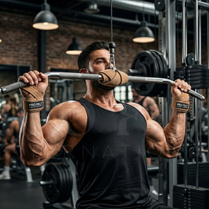 Sangles de levage en cuir suédé de qualité supérieure avec logo personnalisé, sangles de poignet robustes pour la musculation et le powerlifting - Product Image 4
