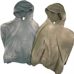 Sudadera con Capucha Extra Grande Personalizable para Hombre, con Técnica de Bordado, para la Temporada de Invierno, Disponible en Grandes Cantidades - Product Image 4