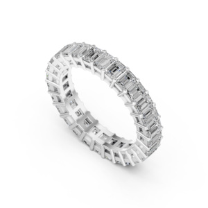 925 Silver Lab <b>Diamond</b> <b>Ring</b> For Women's IGI Certified RJC ODM OEM Ethical Fine Jewellery Manufacturer Wholesale WB300876 - Product Image 1