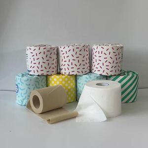 Papier toilette de luxe en pâte de bois 3 plis, rouleau de papier toilette pour hôtel, fournisseur et fabricant de papier hygiénique de haute qualité - Product Image 1