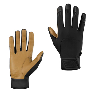 ถุงมือตีเบสบอลหนังแท้คุณภาพดีที่สุด ผลิตตามสั่ง OEM เสริมความแข็งแรงบริเวณฝ่ามือ ทำจากหนังแพะ  มีจำหน่าย - Product Image 2