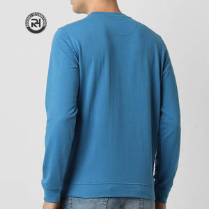 Hot Sale Men Casual <b>Fleece</b> Sweatshirt Anti-Shrink Plain Blank Pullover T-<b>Shirt</b> Hoodies for Autumn - Product Image 2
