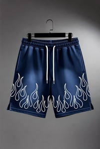 Shorts décontractés et élégants pour homme, coupe ajustée, en coton peigné respirant, anti-UV, avec cordon de serrage, taille mi-haute, pour l'été, le bureau ou le vendredi décontracté - Product Image 3