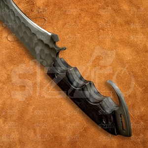 Couteau Tracker G10 en acier allié 12C27 de qualité industrielle, fait main, lame pleine longueur, lame droite, facile à transporter, pour la survie en milieu sauvage - Product Image 5