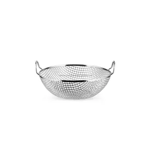 Meilleur vendeur du Golfe, organisateur en maille métallique décorative en acier inoxydable, pliable, lavable au lave-vaisselle, simple, moderne, décoration de luxe des Émirats arabes unis, tendance - Product Image 1