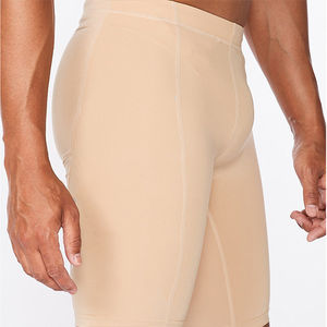 Shorts de compression pour hommes en coton 100% de haute qualité, écologiques, à motif uni, séchage rapide, impression numérique en gros, toile Plus - Product Image 5