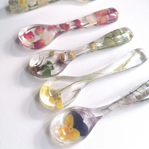 ชุดช้อนและส้อมทำจากเรซินทำมือชุดรับประทานอาหารสุดหรูสำหรับบ้านและร้านอาหารสำหรับงานแต่งงาน - Product Image 1