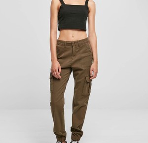 Wholesale Cargo Pants for <b>Women</b> Breathable Woven Design for Boutique Collections Factory Source - Product Image 3