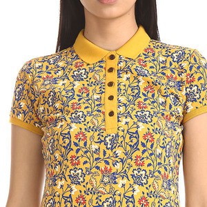 Chemises polo pour femmes 100% coton, personnalisables par sublimation, respirantes, manches courtes, vente en gros - Product Image 6