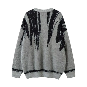 Pull pour homme de haute qualité, tricot doux, coupe décontractée, pour l'hiver, usage quotidien, fabriqué dans une usine certifiée LEED. - Product Image 2