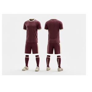 Maillot et short de football personnalisés par sublimation – Tenue d'équipe |   Tailles pour hommes, femmes et jeunes |   Vêtements de sport légers et à séchage rapide - Product Image 2