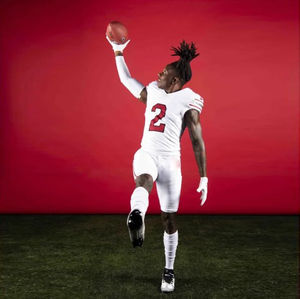 Uniforme de football américain en polyester de haute qualité pour adultes, personnalisé, respirant, vêtements d'équipe sportive, impression numérique du numéro - Product Image 5