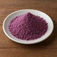 Poudre d'igname violette 100% naturelle du Delta du Vietnam pour pâtisseries, glaces, puddings, desserts, aliments pour bébés (à partir de 12 mois), durée de conservation 12 mois, en vrac 500g/50kg