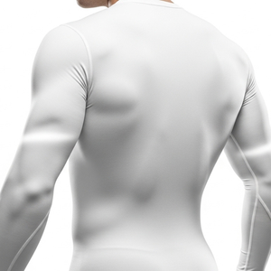 2026 Arrival <b>Men's</b> <b>Compression</b> Gym Rash Guard Long Sleeve Fitness Sportswear Surfing Suit Breathable High Quality UPF50+ - Product Image 6