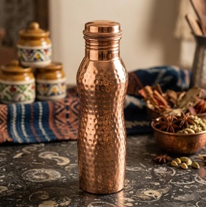 Workout copper <b>bottle</b> <b>gym</b> drinking <b>bottle</b> yoga drinking <b>bottle</b> office drinking <b>bottle</b> home drinking <b>water</b> <b>bottle</b> daily use - Product Image 4