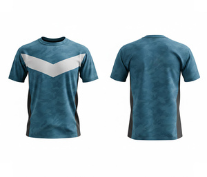 OEM Full Sublimation T-Shirt | Custom Printed <b>Athletic</b> Apparel for Men Women Adults | Lightweight Quick Dry Breathable Short - Product Image 6