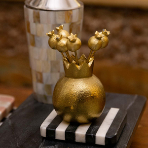 Juego de Palillos para Cócteles Golden Pomegranate con Soporte, Diseño Nuevo y Premium - Product Image 3