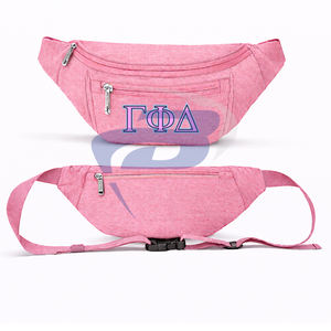 Gamma Phi Delta GPD Sorority Fanny Pack Bolso de cintura elegante para mujer, bolso de cintura de alta calidad - Product Image 2