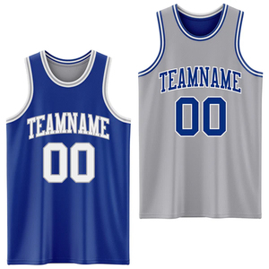 Maillot de basket-ball réversible, fabricant de vêtements de sport d'équipe - Product Image 1