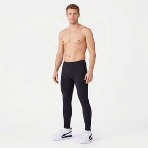 Leggings de yoga pour femmes, taille mi-haute, longueur intégrale, imprimé lettres, noir, élasthanne/nylon, séchage rapide, respirant, écologique - Product Image 4